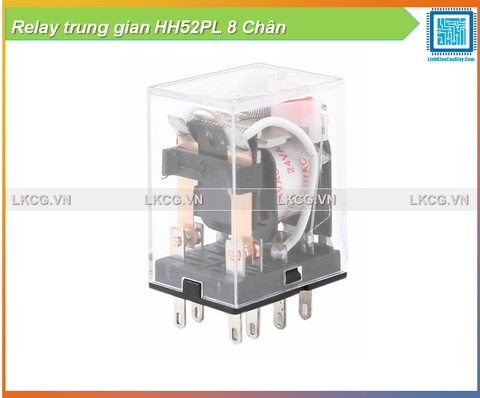 Relay trung gian HH52PL 8 Chân