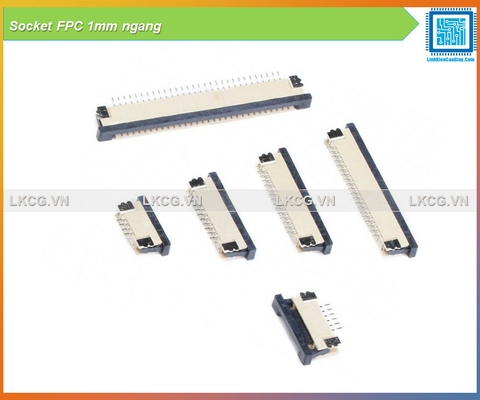 Socket FPC 1mm ngang