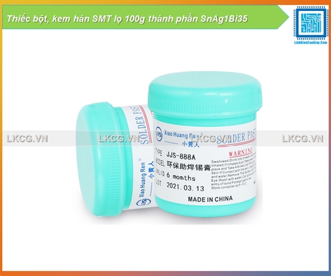 Trợ hàn SMT lọ 100g thành phần SnAg1Bi35