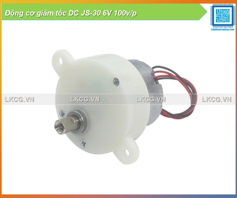 Động cơ giảm tốc DC JS-30 6V 100v/p