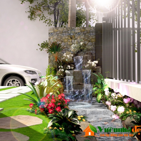 Thiết kế cảnh quan biệt thự Ngân Long