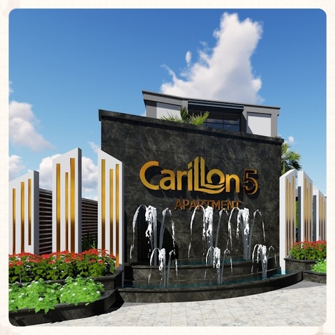 Thiết kế cảnh quan khu nhà mẫu Carrilon