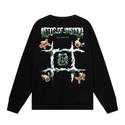 ghost hail santa sweater