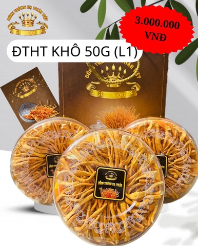 ĐÔNG TRÙNG HẠ THẢO KHÔ 50G ( LOẠI 1 )