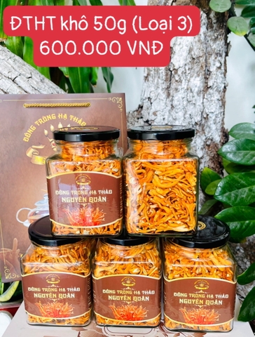 Đông trùng hạ thảo gãy 50g (Loại 3)