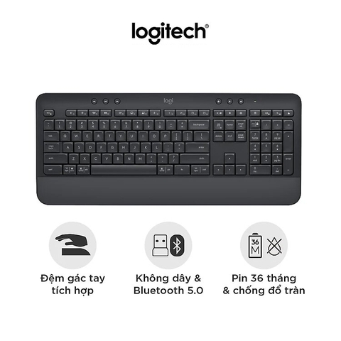 Bàn Phím Không Dây Logitech Signature K650