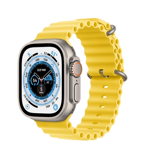 Apple Watch Ultra Titanium Case with Ocean Band