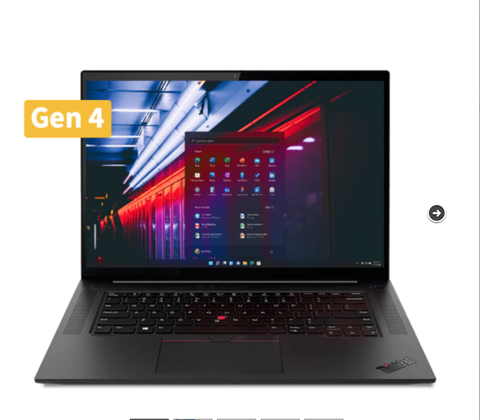 ThinkPad X1 Extreme Gen 4 2021- i7/16GB/1TB/RTX 3050 Ti - Likenew