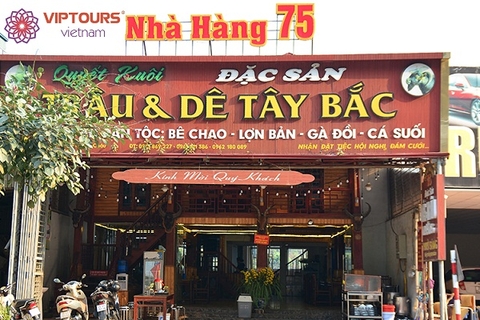 Nhà hàng 75 Mộc Châu - chuyên đặc sản Tây Bắc