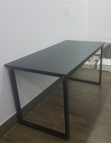 Bàn văn phòng chân sắt chữ U 1m4 x 70 : KG - U1470