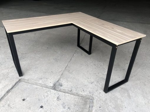 Bàn làm viêc chân sắt giá rẻ chữ L : L120