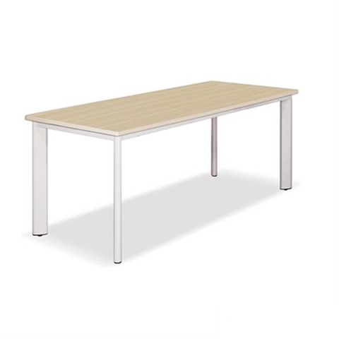 Bàn làm việc chân sắt oval 1m4 x 70 : OV1470