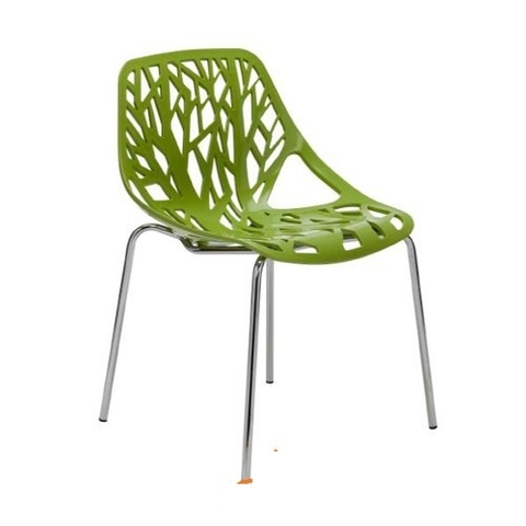 Ghế ăn Caprice nhựa chân thép ở TP. HCM- Mã JC - 214