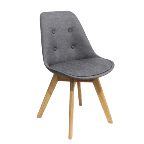 Ghế ăn, ghế cafe nệm chân gỗ JC - 189