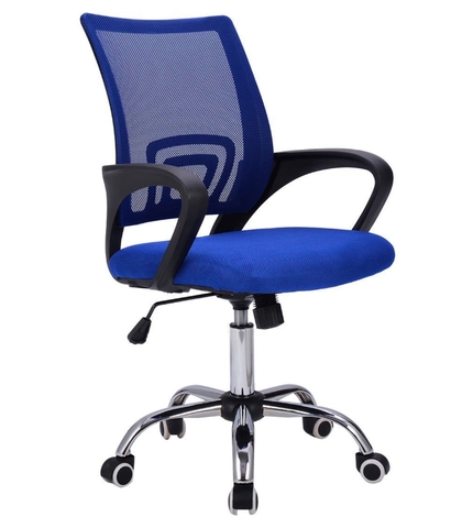 Ghế lưới văn phòng giá rẻ tại TPHCM - Mã : 112 xanh dương