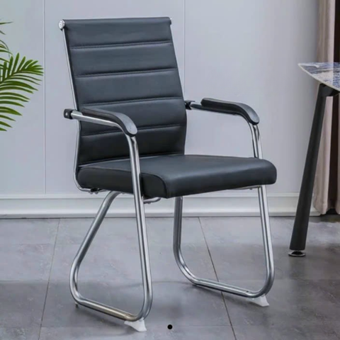 Ghế phòng họp nệm da chân quỳ: KG - C2201