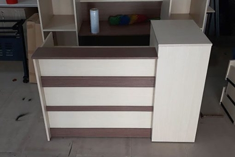 Ghế quầy lễ tân 1 hộc giá rẻ : Q1105