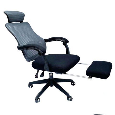 Ghế văn phòng lưng lưới ngả lưng thư giãn có gác chân : KG - 510A