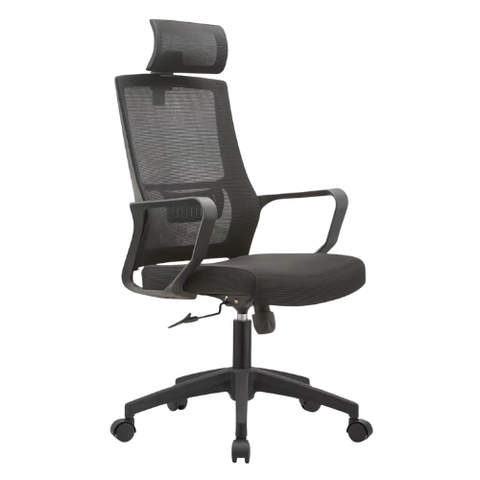 Ghế văn phòng lưới có tựa đầu khang gia: JC - A75