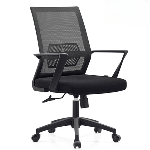 Ghế xoay văn phòng lưng lưới chân nhựa: KG - 217