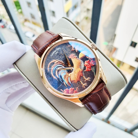 Đồng hồ nam Carnival Gà G51501