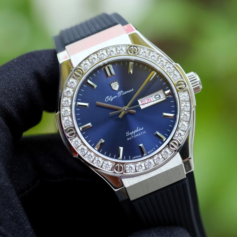 Đồng hồ nam Olym Pianus dáng Hublot OP990-45ADGS-GL-X
