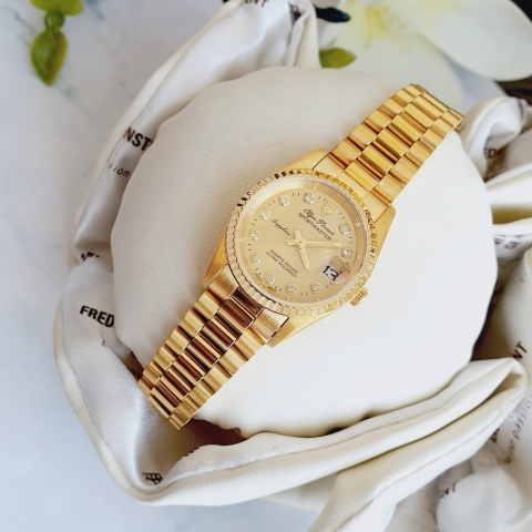 ĐỒng hồ nữ Olym Pianus OP68322LK-V kiểu dáng rolex