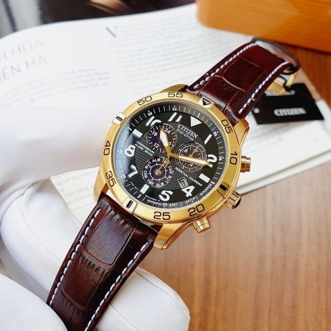 Đồng hồ nam Citizen Eco-Drive Lịch Vạn Niên Chronograph Alarm 100M BL5472-01E