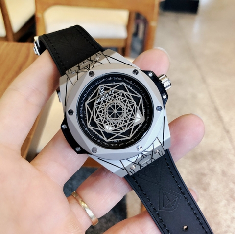 Đồng hồ nam Huboler BigBang SP0907 Dây Cao su 