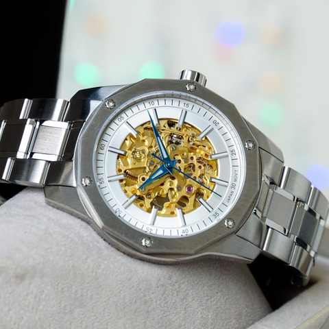 Đồng Hồ nam  Olym Pianus Skeleton OP9926AGS-T