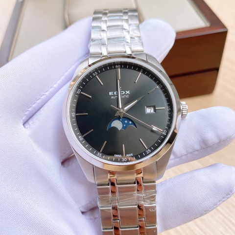 Đồng hồ nam Edox moonphase 80505-3M-NIN