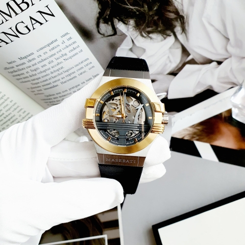 Đồng hồ nam Maserati Potenza Black Dial Men