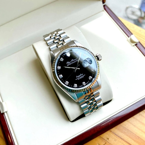 Đồng hồ nam Olym Pianus OP89322AMS-D Máy cơ Size 40mm và 37mm