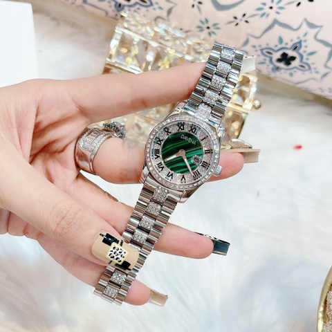 SET Đồng hồ nữ Davena Crystal D61803-S