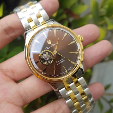Đồng hồ nam Olym Pianus OP99141-71AGSK-N Mặt Nâu