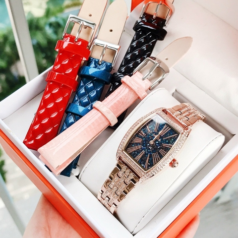 Đồng hồ nữ Davena Crystal D12321