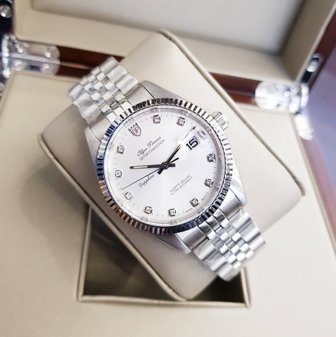 Đồng Hồ nam kiểu dáng Rolex Olym Pianus OP89322GS-T