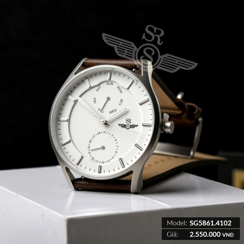 Đồng hồ nam SRWATCH SG5861.4102 trắng