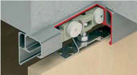 Bộ phụ kiện cửa trượt SLIDO CLASSIC 250-P (250kg) 940.82.257 Hafele
