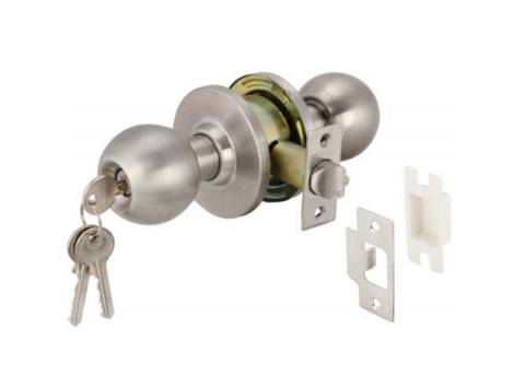 Khóa tròn cửa phòng inox mờ 304 (loại nhỏ) 489.93.130 Hafele