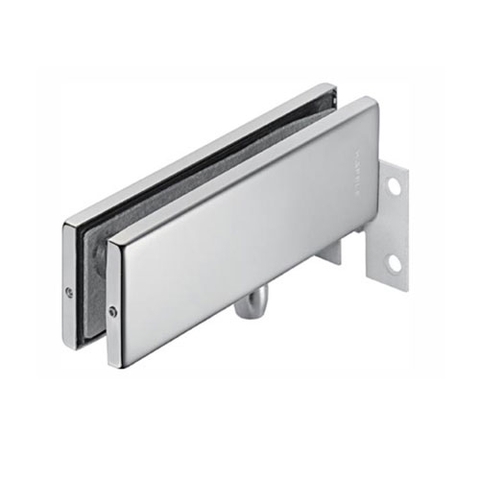 Kẹp trên cho tường - kính, Inox mờ 981.00.110 Hafele