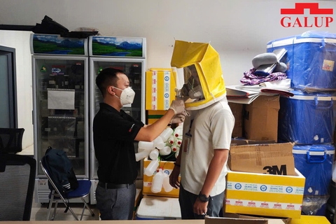 Kiểm Tra Độ Kín Khít Mặt Nạ 3M – Dịch Vụ Fit Test Chuẩn Quốc Tế Tại Nhà Máy Cùng Galup