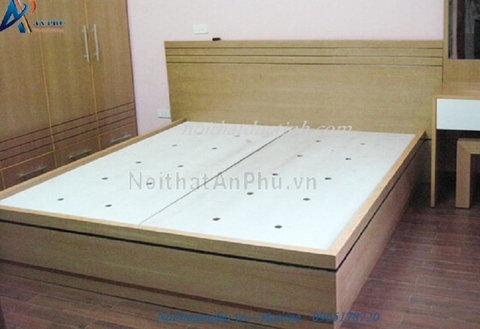 GIƯỜNG NGỦ GỖ CÔNG NGHIỆP GIÁ RẺ AP-GN08