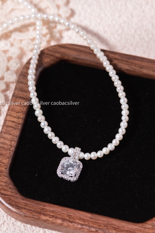 Chuỗi Ngọc trai Freshwater Bold Square