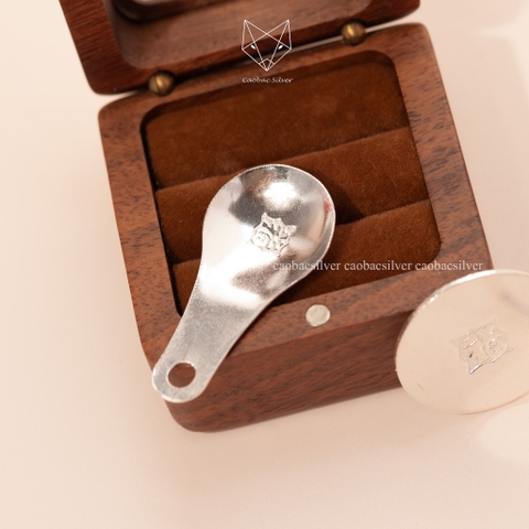 Thìa bạc đánh cảm bạc Việt Nam