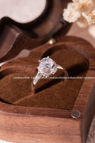 Nhẫn bạc Việt Nam Pure Embrace