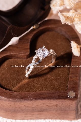 Nhẫn bạc Việt Nam Infinity Promise