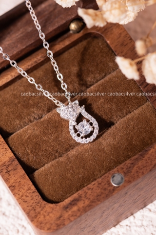 Dây chuyền bạc Việt Nam Elegant Drop