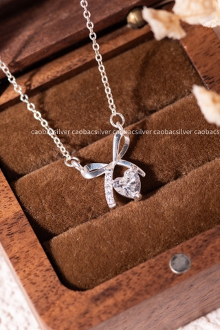 Dây chuyền bạc Việt Nam Twinkle Knot