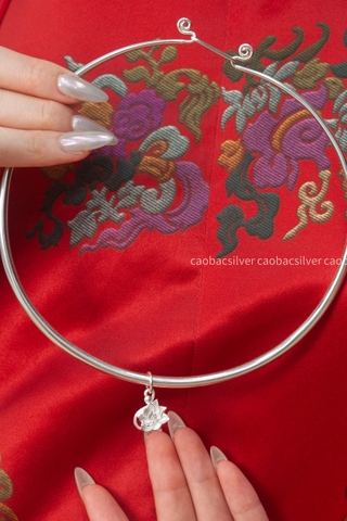 Kiềng cổ bạc Việt Nam Bạch Liên